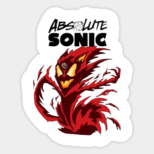 Absolute Sonic Sticker